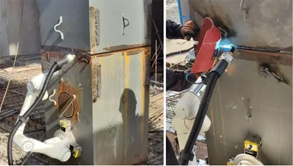 leyu.乐鱼(中国)协作机器人:建筑钢结构移动焊接机器人